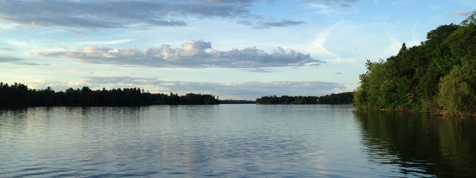 Loughborough Lake in Ontario, Canada